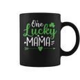 One Lucky Mama Shirt St Patricks Day Funny Mom Gift Coffee Mug
