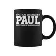 Paul Surname Funny Team Family Last Name Paul Coffee Mug