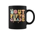 Peace Out Fifth 5Th Grade Class Of 2023 Goodbye 5Th Grade Coffee Mug