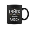 Personalisiertes Legends Are Named Andon Tassen, Sternen-Design Unisex