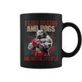 Pitbull I Like Boxing And Dog And Maybe 3 People Coffee Mug