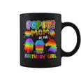 Pop It Mom Of The Birthday Girl Fidget Kids Family Matching Coffee Mug