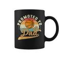 Promoted To Daddy Expecting Soon To Be Dad Father Basketball Coffee Mug