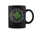 Prone To Shenanigans & Malarkey Fun Clovers St Patricks Day Coffee Mug