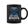 Proud Air Force Grandpa Military Veteran Usaf Gift For Mens Coffee Mug