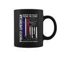 Proud American Honor The Fallen Thank You Veterans Retro Coffee Mug