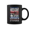 Proud American Mechanic Salute Support 2Nd Amendment Coffee Mug