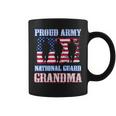 Proud Army National Guard Grandma Usa Veteran Military Coffee Mug