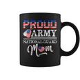 Proud Army National Guard Mom Us American Flag Pride Gift Gift For Womens Coffee Mug