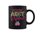 Proud Army Niece Us Flag Camo Dog Tags Pride Military Family Coffee Mug