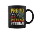 Proud Wife Of A Vietnam Veteran Veterans Day V2 Coffee Mug