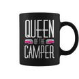 Queen Of The Camper Mom Grandma Aunt Camping Funny Coffee Mug