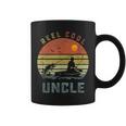 Reel Cool Uncle Fishing Dad Gifts Fathers Day Fisherman Coffee Mug