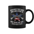 Remember The Fallen Soldiers Usa Flag American Memorial Day Coffee Mug