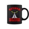 Retired Ham Radio Operator Father Radio Tower Humor Coffee Mug