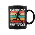 Retro Running Dad Funny Runner Marathon Athlete Humor Outfit Coffee Mug
