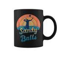 Sandy Balls For A Beach Volleyball Player Coffee Mug