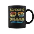 Schools Out For Summer Last Day Of School Retro Teacher Coffee Mug
