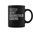 Sister Aunt Godmother Legend Auntie Godparent Proposal Coffee Mug