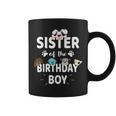 Sister Of The Birthday Boy Dog Lover Party Puppy Theme Coffee Mug