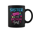 Sister Of The Birthday Girl Spa Party Nail Polish Makeup Coffee Mug