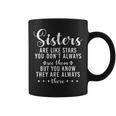 Sisters Are Like Stars Cute Sister Coffee Mug