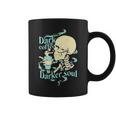 Skull Dark Coffee Darker Soul Coffee Mug