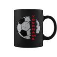 Soccer Custom Name Vintage Sport Lover Sport Player Personalized Gift Coffee Mug