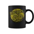 Softball Dad Coach Player Father Daddy Fathers Day Gift Gift For Mens Coffee Mug