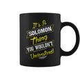 Solomon Thing Family Name Reunion Surname TreeCoffee Mug