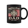 Soon To Be Firefighter Dad Proud Fireman New Dad Fathers Day Coffee Mug
