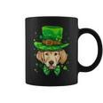 St Patricks Day Leprechaun Labrador Retriever Pet Dog Irish Coffee Mug