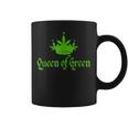 St Patricks Marijuana Queen Of Green Weed Cannabis Coffee Mug
