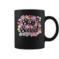 Stay Sweet Heart Candy Heart Love Happy Valentines Day Coffee Mug