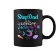 Stepdad Of The Birthday Mermaid Family Matching Party Squad Coffee Mug