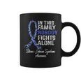 Stevens Johnson Syndrome Awareness Gift Nobody Fights Alone Coffee Mug