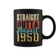 Straight Outta August 1950 70Th Awesome Birthday Gifts Coffee Mug
