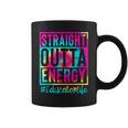 Straight Outta Energy Tie Dye Sunglasses Educator Life Coffee Mug