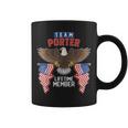 Team Porter Lifetime Member Us Flag Coffee Mug