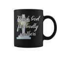Thank God For Godly Mothers Christian Cross Coffee Mug