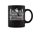 Thank You Veterans Day Military Vets Patriotic Salute Coffee Mug