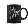 Thats My Girl Proud Volleyball Mom Volleyball Mother Coffee Mug
