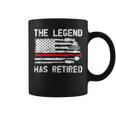 The Legend Has Retired Firefighter Retirement Happy Party Coffee Mug