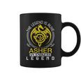 The Legend Is Alive Asher Family Name Coffee Mug
