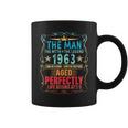 The Man The Myth The Legend 1963 Life Begins At 59 Gift For Mens Coffee Mug