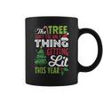 The Tree Isnt The Only Thing Getting Lit This Year Costume Coffee Mug