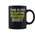 This Is My Elevator Mechanic Funny Cool Gift Coffee Mug