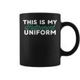 This Is My Retirement Uniform Funny Retired Gift Coffee Mug