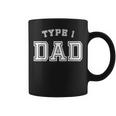 Type 1 Dad Awareness Sports Style Father Diabetes Coffee Mug