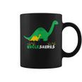 Unclesaurus Cute Uncle Saurus Dinosaur Family Matching Coffee Mug